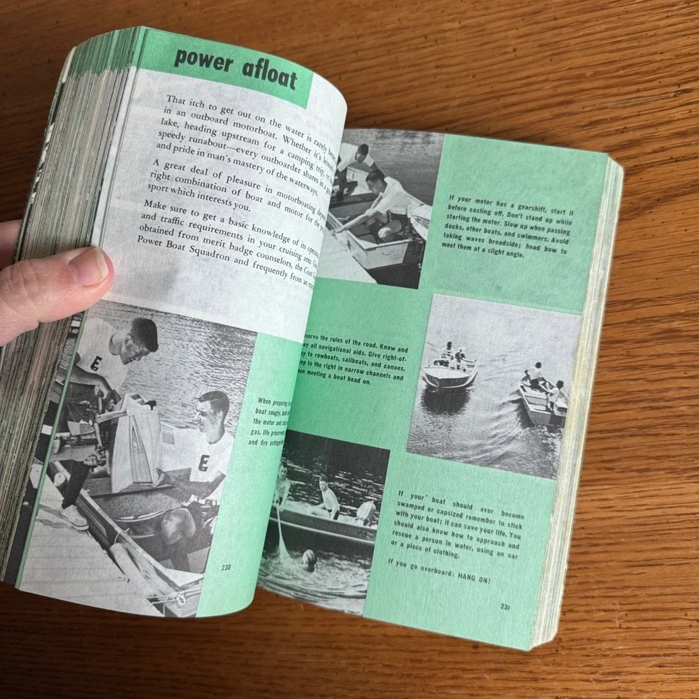 Boy Scouts of America‎ FIELD BOOK 1980 Printing 2nd Ed Camping Survival Skills